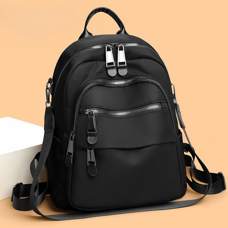 Women Bags Europe - ヨーロッパとアメリカの旅行用バックパック女性用オックスフォード布製バックパック防水ファッション大容量コンピューターバッグ。