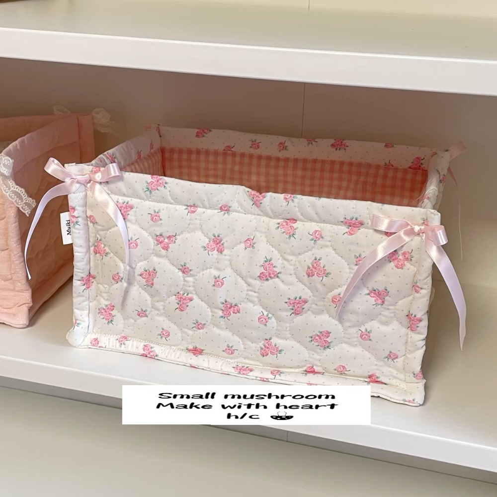 インスクエア収納バスケットフラワーコットン仕分けバスケットレ - Basket Bag Wicker のレビューと価格