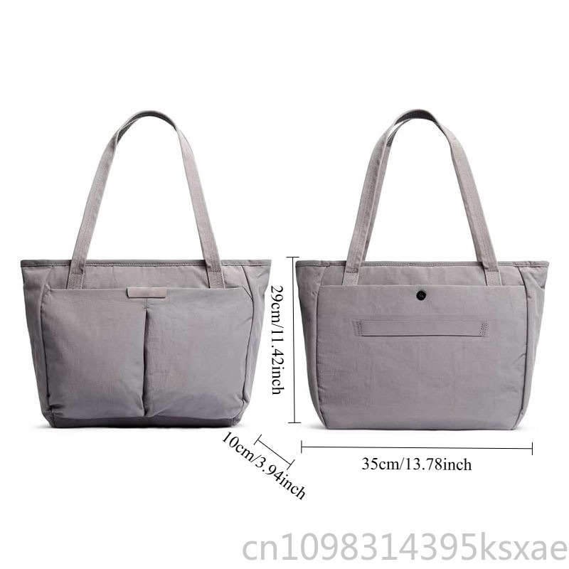 女性用大型ショルダートートバッグ、ラップトップコンパートメン - Women Bags Work のレビューと価格