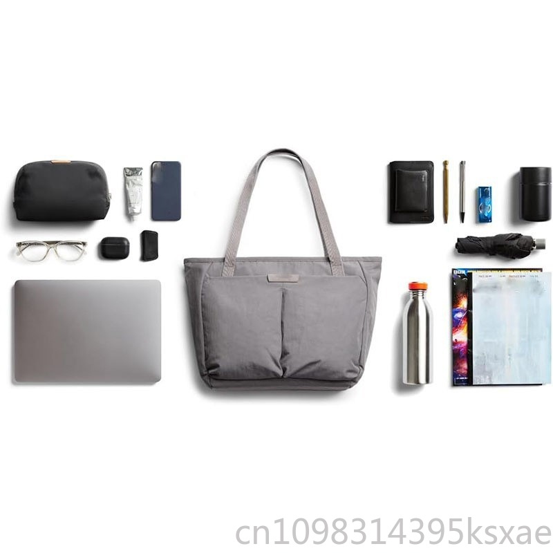女性用大型ショルダートートバッグ、ラップトップコンパートメン - Women Bags Work のレビューと価格