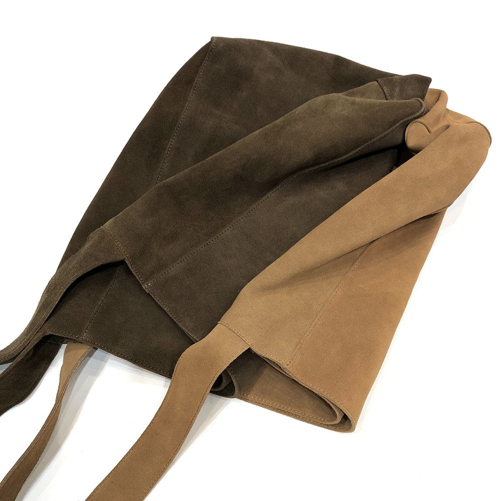 高品質マットスエードレザーショルダーバッグ牛革バケットトート - Doctor Bag Leather のレビューと価格