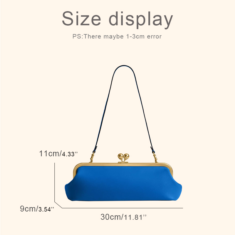 キスロックフレームバッグ 30cm レディース 高級デザイナ - Women Bags Polene のレビューと価格