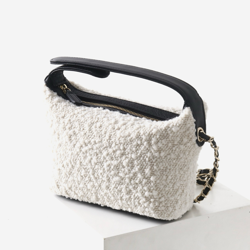 レザークラシックミニホーボスバッグ女性のための高級デザイナー - Women Bags Max のレビューと価格