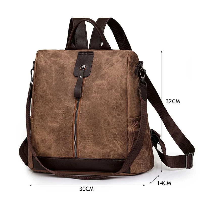 ファッション盗難防止バックパック女性高品質レザーデイパック女 - Women Bags In Sale のレビューと価格