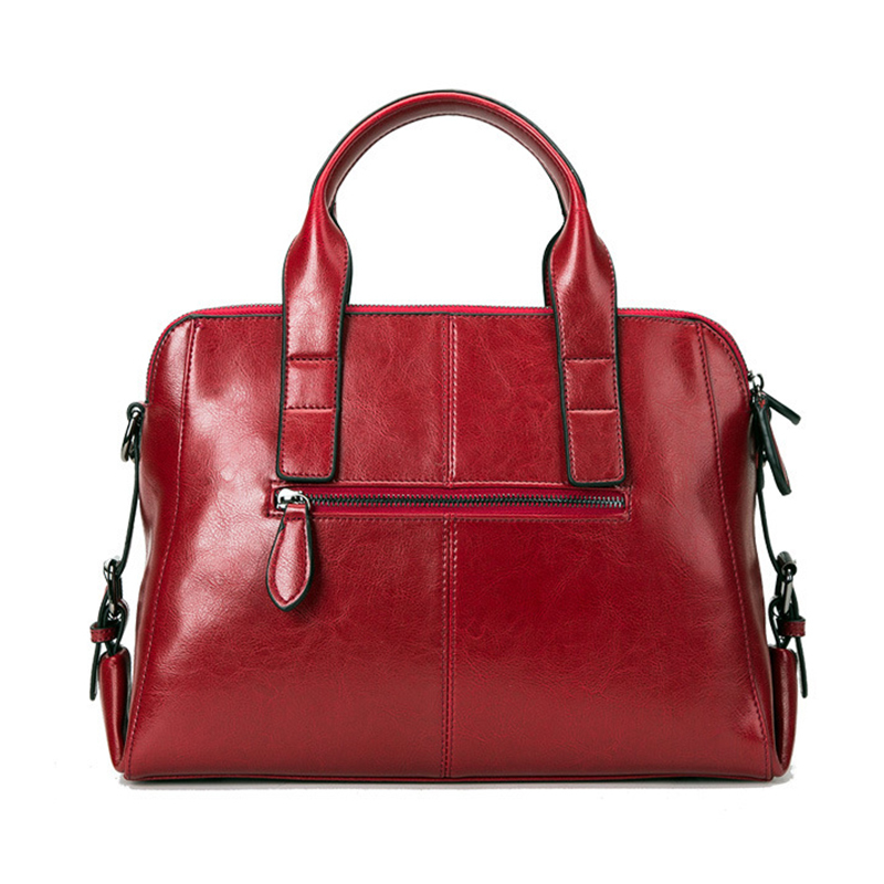 女性本革バッグ女性のメッセンジャーバッグ本物の天然皮革レディ - Doctor Bag Leather のレビューと価格